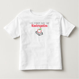Kindergarten: första dagen t shirt
