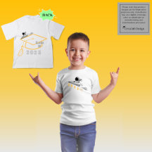 Kindergarten Grad T-Shirt: Blast av till första Gr