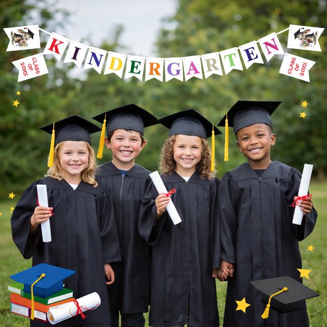  Kindergarten Graduation Bunting Flag  Vimplar (Skapare uppladdad)