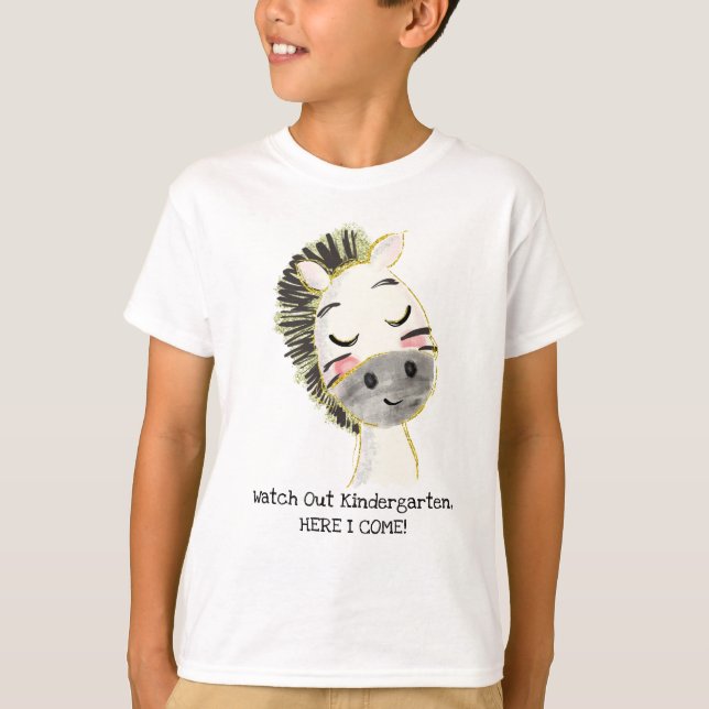 Kindergarten här I Kom T-Shirt (Framsida)