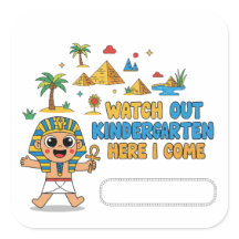 Kindergarten, här Kom! Roligt Pharaoh, första dage