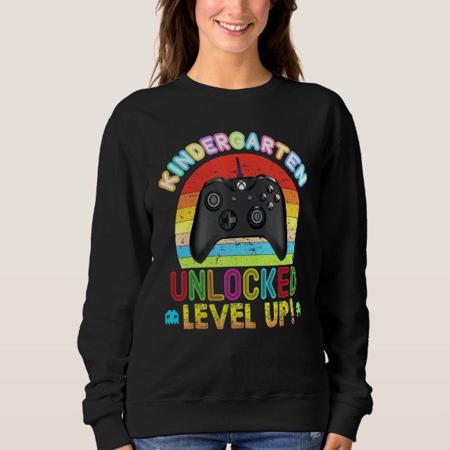 Kindergarten har olåst bildspelskonsol t shirt (Framsida)