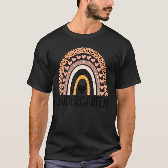 Kindergarten Kg1 Kg2 Lärare Flickor Boys tillbaka  T Shirt (Framsida)