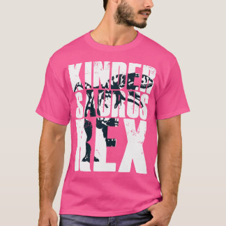 Kindergarten Kindersaurus Rex Tyrannosaurus Dinosa T Shirt