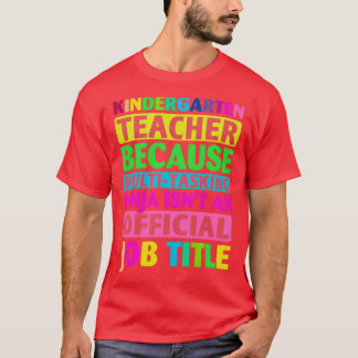 Kindergarten Lärare 100-årsdagen för skollärare S T Shirt