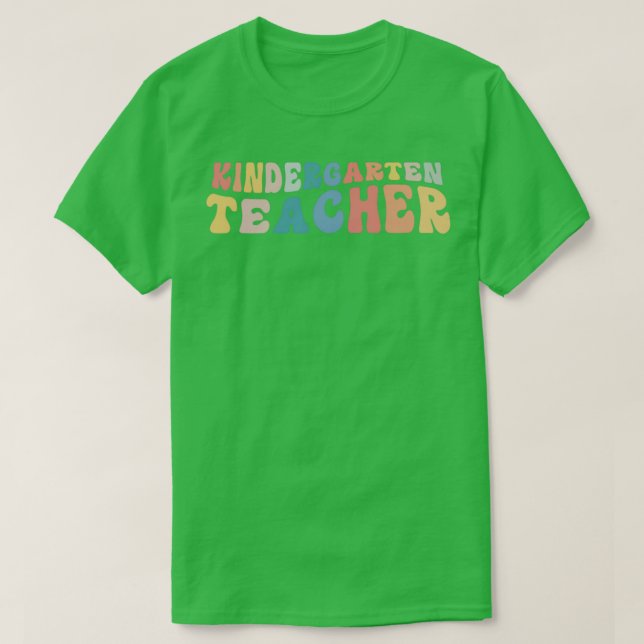 Kindergarten-lärare Birding Shirt T Shirt (Design framsida)