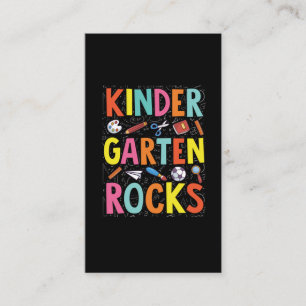 Kindergarten Lärarskolelärare Visitkort