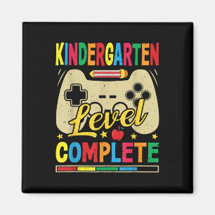 Kindergarten Level Complete Gamer Cl of 2025 Gradu Magnet