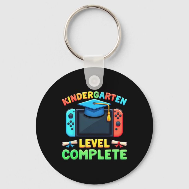 Kindergarten Level Complete Graduation Cl 2025 Boy Nyckelring (Framsida)