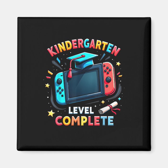 Kindergarten Level Complete Studenten Cl 2025 Gam Magnet (Framsidan)
