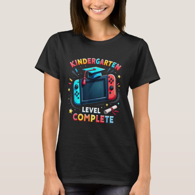 Kindergarten Level Complete Studenten Cl 2025 Gam T Shirt (Framsida)