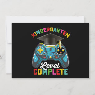 Kindergarten Level Complete Studenten-spel Inbjudningar