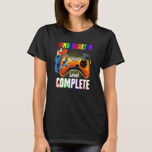 Kindergarten Level Complete Video Gamer Graduatio T Shirt