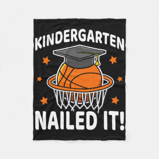 Kindergarten Nail IT Bysketbyll Player Graduatio Fleecefilt