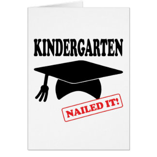 Kindergarten Nailit Hälsningskort