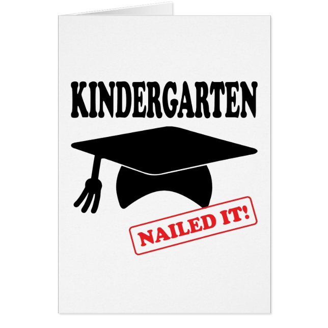 Kindergarten Nailit Hälsningskort (Framsidan)