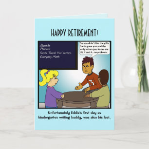 Kindergarten Pension-hälsningskort Kort