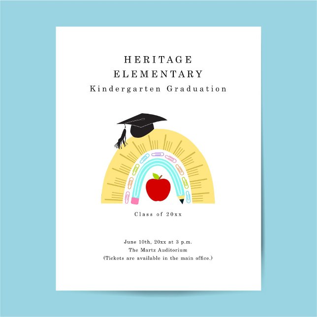 Kindergarten Pre-K Pre-School Studenten Reklamblad (Skapare uppladdad)
