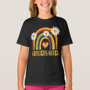 Kindergarten Rainbow Back to school Lärare T Shirt