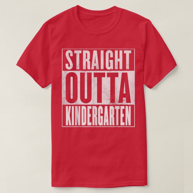 Kindergarten - Rak Outta Kindergarten T-Shirt (Design framsida)