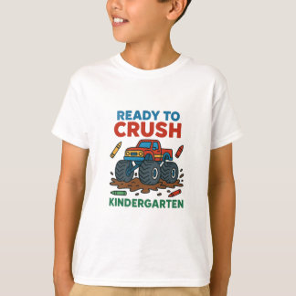 Kindergarten Ready! Fun School T-Shirt for Kids