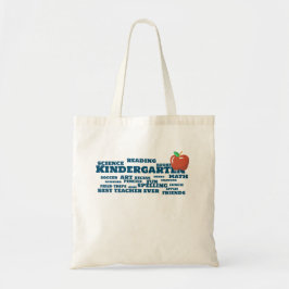 Kindergarten School Fält Resa Lacher Tote Bag Tygkasse