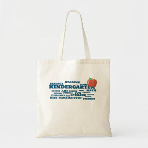Kindergarten School Fält Resa Lacher Tote Bag Tygkasse