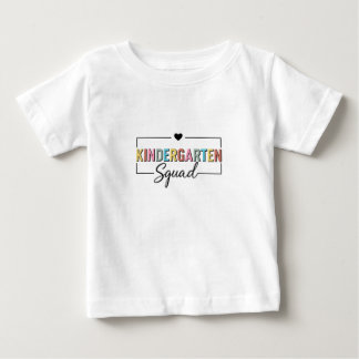 Kindergarten Squad Back to school Rainbow Outfit F T Shirt
