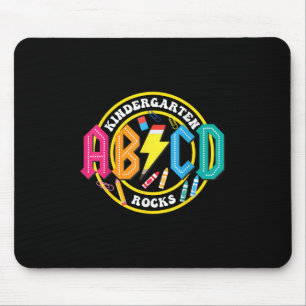Kindergarten Sten - Abcd Back to school-lärare Musmatta