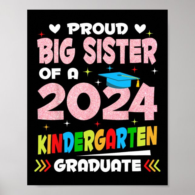 Kindergarten Student Graduatio 2024 Poster (Framsidan)
