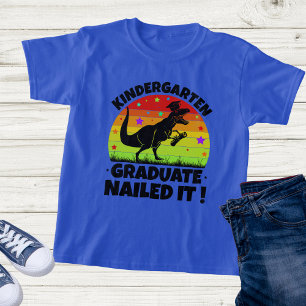 Kindergarten Student T-Rex Dino Child's T Shirt