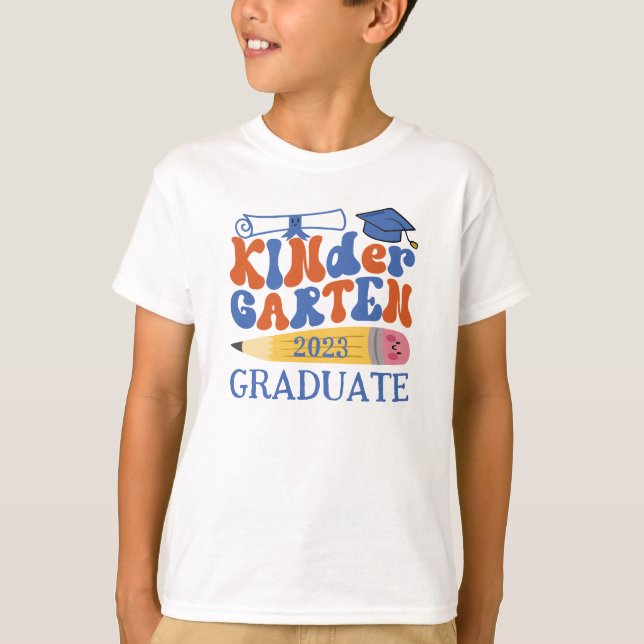 Kindergarten Student T-Shirt (Framsida)