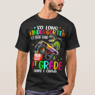 Kindergarten Studenten 1:a Klass I Kom Dino T Shirt