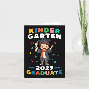 Kindergarten Studenten 2025 Boys Kids Student Te Kort