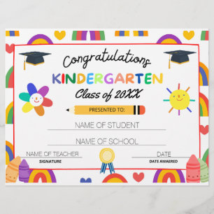 Kindergarten Studenten-certifikat,Dipmola Reklamblad