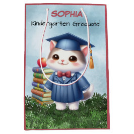 Kindergarten Studenten Cute Cat Girl