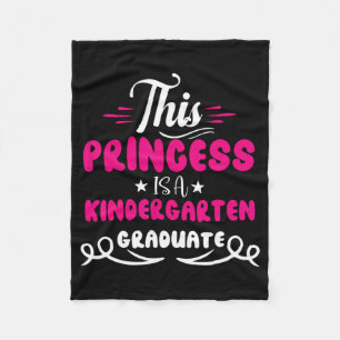 Kindergarten Studenten förra dagen, skolflickor Fleecefilt