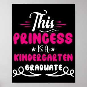 Kindergarten Studenten förra dagen, skolflickor Poster