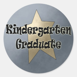 Kindergarten Studenten Gifts Runt Klistermärke