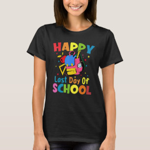 Kindergarten Studenten Kids Sommar Lycklig förra d T Shirt