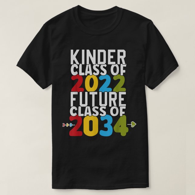 Kindergarten Studenten, klass 2022 F T Shirt (Design framsida)
