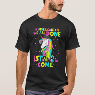 Kindergarten Studenten Magic Unicorn T Shirt