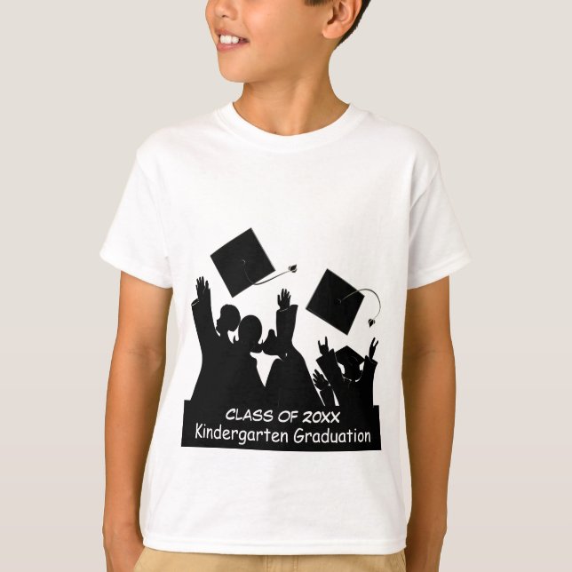 Kindergarten Studenten med klass T Shirt (Framsida)