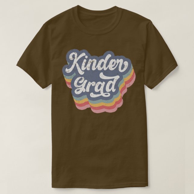 Kindergarten Studenten Student Rainbow Kinder Gr T Shirt (Design framsida)