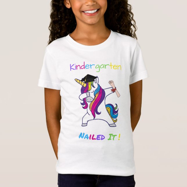 Kindergarten Studenten T-Shirt (Framsida)