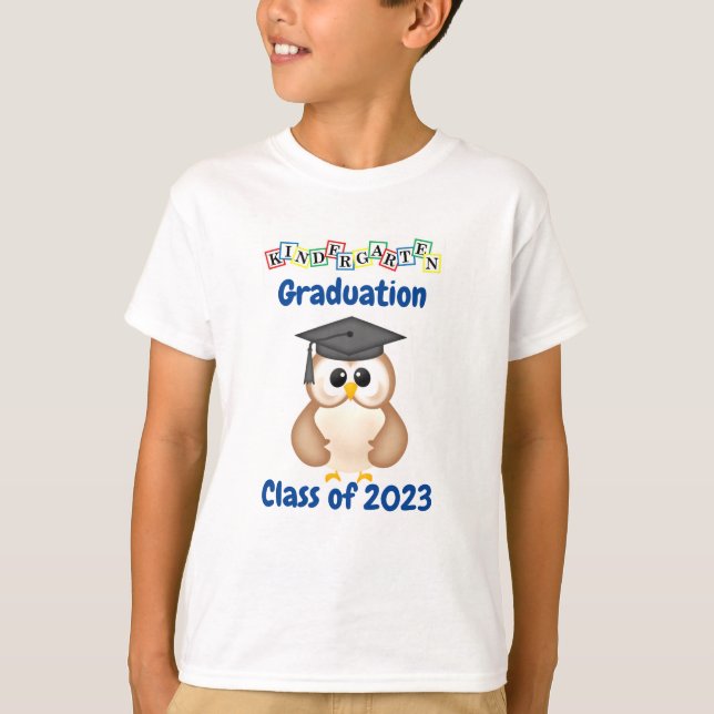 Kindergarten Studenten T-Shirt (Framsida)