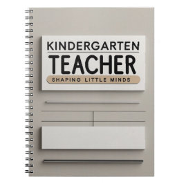 Kindergarten Teacher Anteckningsbok