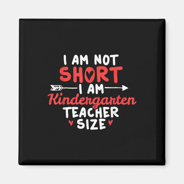 Kindergarten Teacher Back to school Magnet (Framsidan)