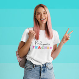 Kindergarten Teacher Back to school T Shirt