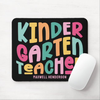 Kindergarten Teacher Colorful Typography Design Musmatta